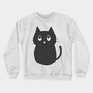 Black Cat Crewneck Sweatshirt